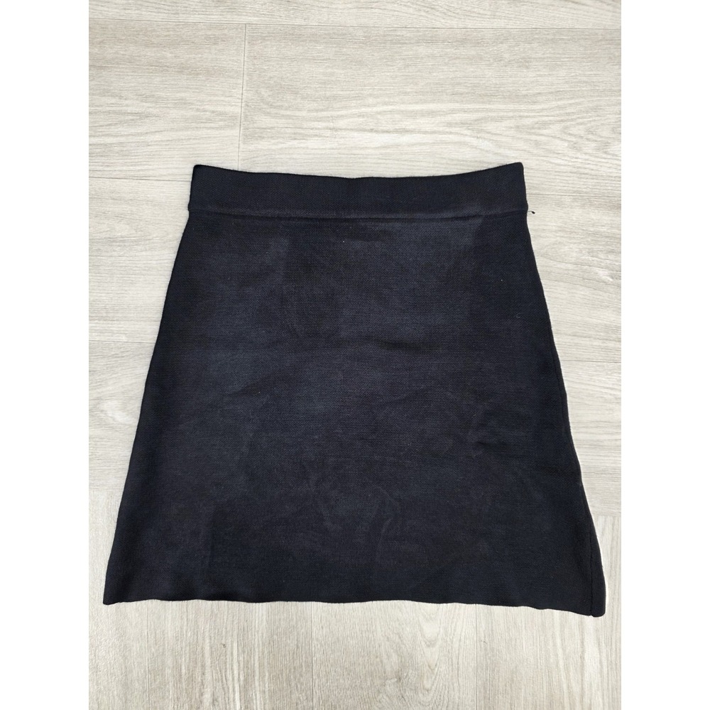 NWT Cotton:On Twiggy Jacquard‎ Mini Skirt Black Women's Size XS